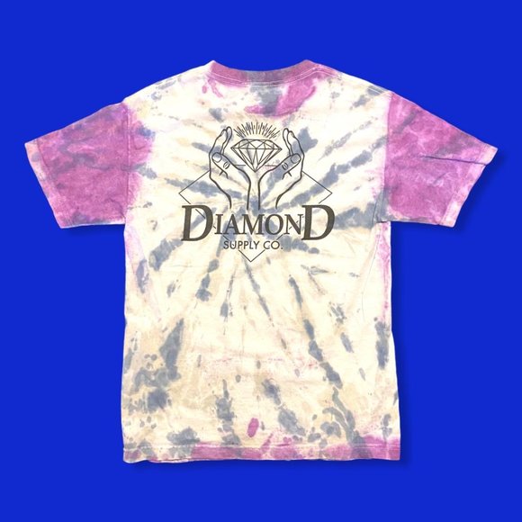 Diamond Supply Co Blue Tie Dye - Picture 2 of 2